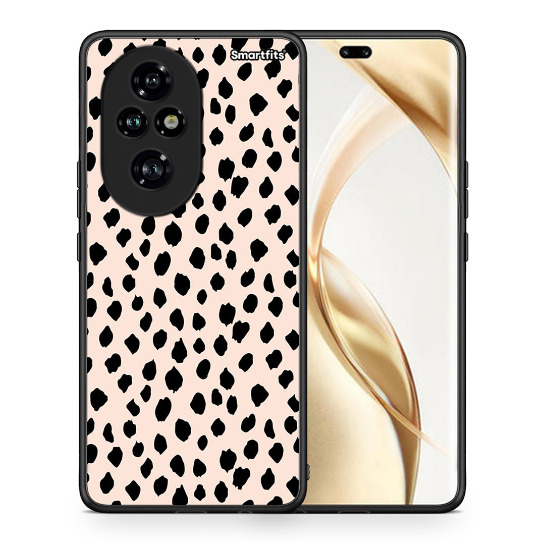 Θήκη Honor 200 Pro 5G New Polka Dots από τη Smartfits με σχέδιο στο πίσω μέρος και μαύρο περίβλημα | Honor 200 Pro 5G New Polka Dots case with colorful back and black bezels