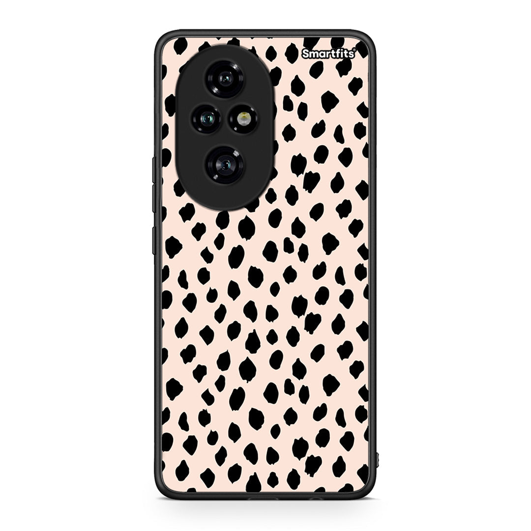 Honor 200 Pro 5G New Polka Dots θήκη από τη Smartfits με σχέδιο στο πίσω μέρος και μαύρο περίβλημα | Smartphone case with colorful back and black bezels by Smartfits