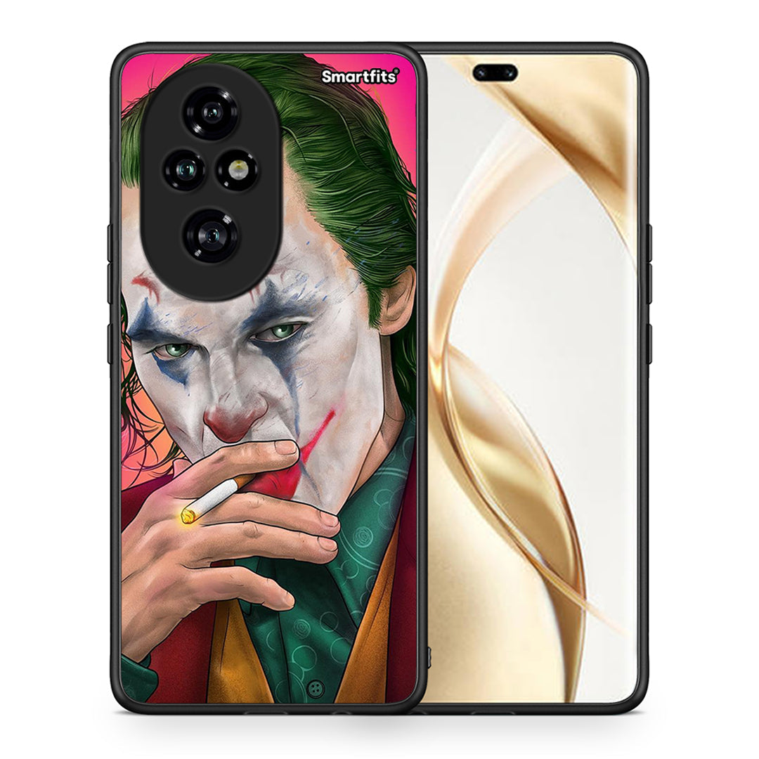 Θήκη Honor 200 Pro 5G JokesOnU PopArt από τη Smartfits με σχέδιο στο πίσω μέρος και μαύρο περίβλημα | Honor 200 Pro 5G JokesOnU PopArt case with colorful back and black bezels