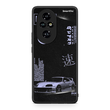 Honor 200 Pro 5G Tokyo Drift Θήκη Αγίου Βαλεντίνου από τη Smartfits με σχέδιο στο πίσω μέρος και μαύρο περίβλημα | Smartphone case with colorful back and black bezels by Smartfits
