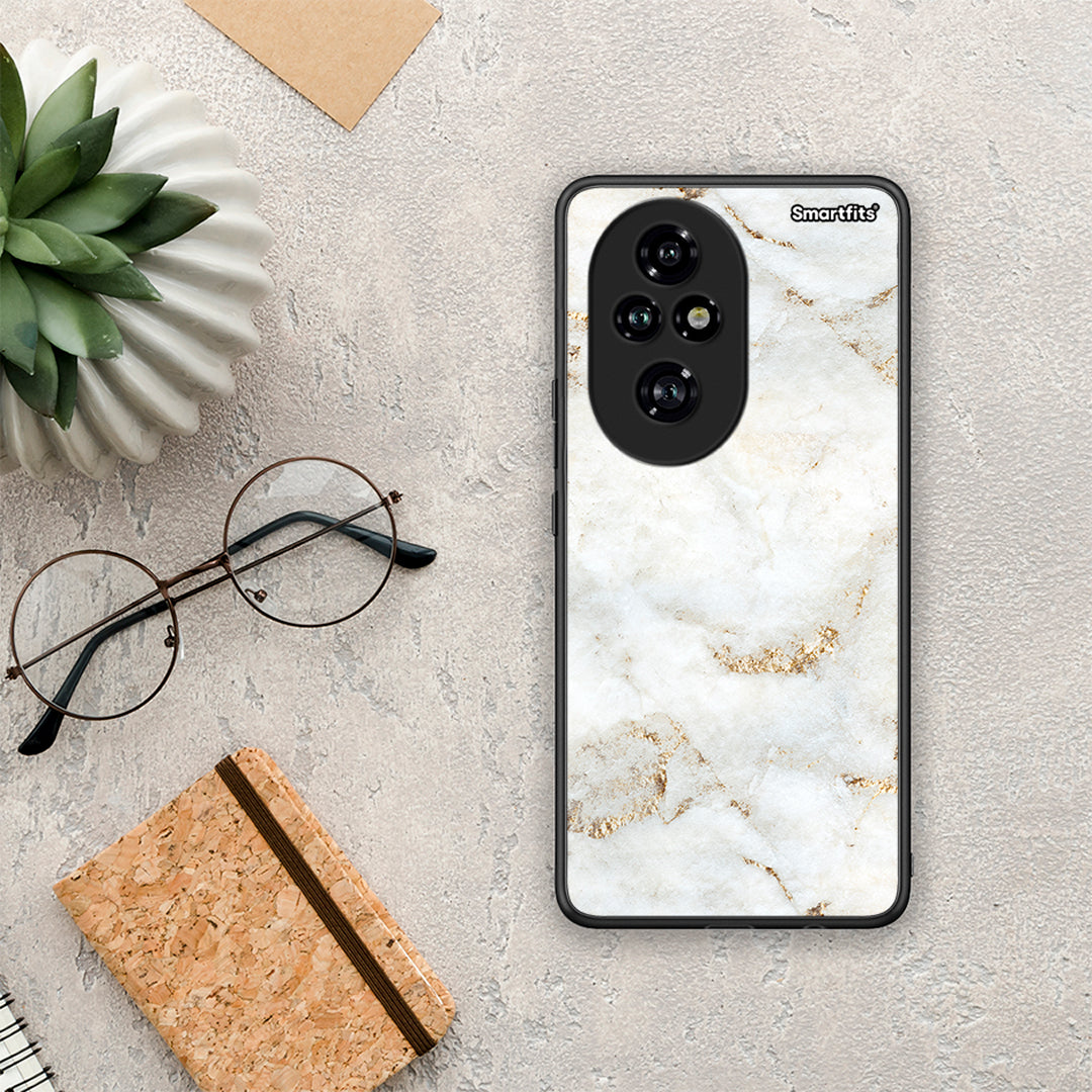 White Gold Marble - Honor 200 Pro 5G θήκη