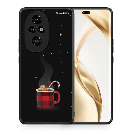 Θήκη Honor 200 Pro 5G Xmas Bathing από τη Smartfits με σχέδιο στο πίσω μέρος και μαύρο περίβλημα | Honor 200 Pro 5G Xmas Bathing case with colorful back and black bezels