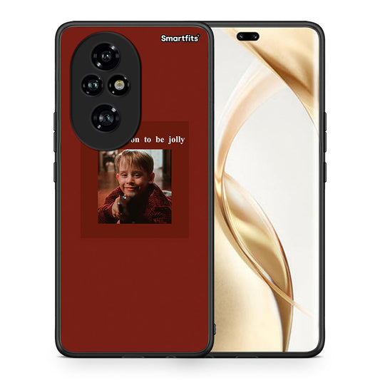 Θήκη Honor 200 Pro 5G Xmas Ultimate Spirit από τη Smartfits με σχέδιο στο πίσω μέρος και μαύρο περίβλημα | Honor 200 Pro 5G Xmas Ultimate Spirit case with colorful back and black bezels