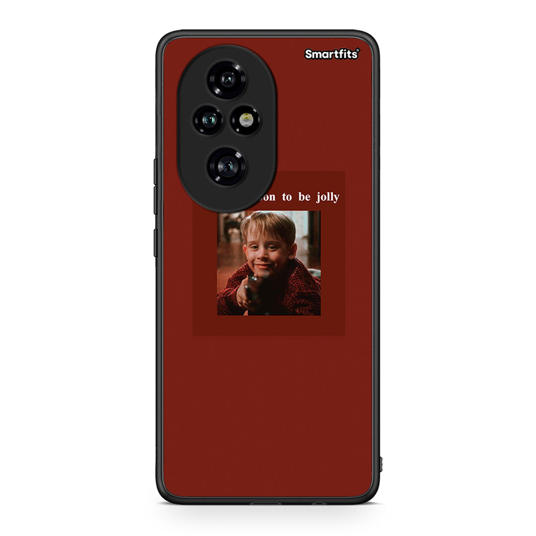 Honor 200 Pro 5G Xmas Ultimate Spirit θήκη από τη Smartfits με σχέδιο στο πίσω μέρος και μαύρο περίβλημα | Smartphone case with colorful back and black bezels by Smartfits
