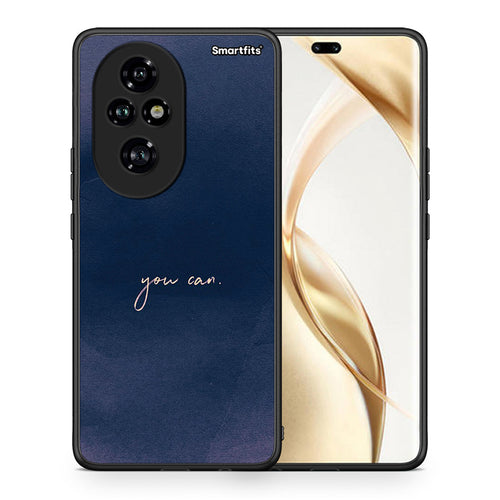 Θήκη Honor 200 Pro 5G You Can από τη Smartfits με σχέδιο στο πίσω μέρος και μαύρο περίβλημα | Honor 200 Pro 5G You Can case with colorful back and black bezels
