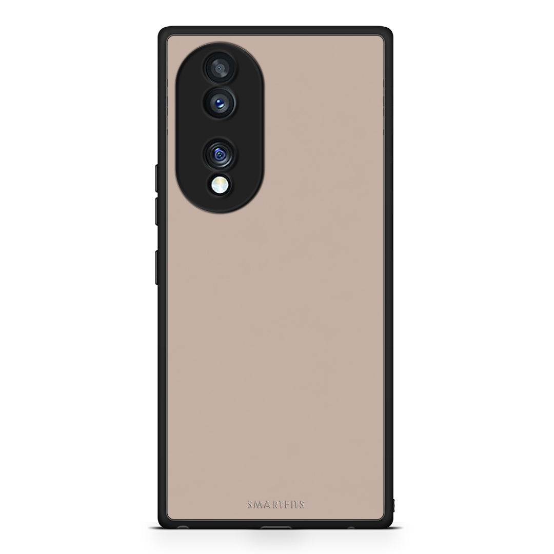Θήκη Honor 70 5G Blush Beige από τη Smartfits με σχέδιο στο πίσω μέρος και μαύρο περίβλημα | Honor 70 5G Blush Beige case with colorful back and black bezels