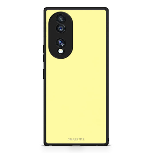 Θήκη Honor 70 5G Butter Yellow από τη Smartfits με σχέδιο στο πίσω μέρος και μαύρο περίβλημα | Honor 70 5G Butter Yellow case with colorful back and black bezels