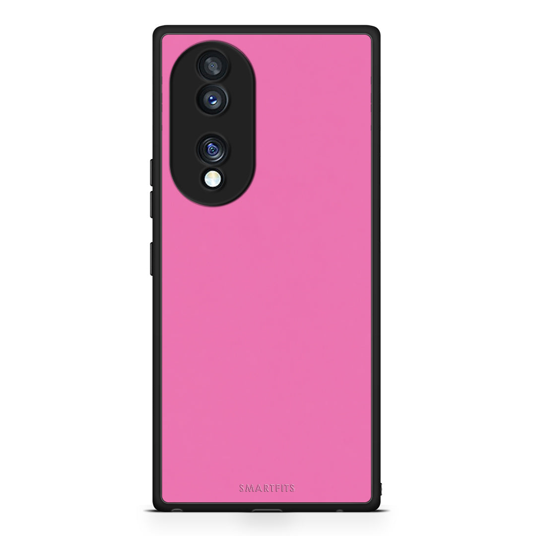 Θήκη Honor 70 5G Rose Pink από τη Smartfits με σχέδιο στο πίσω μέρος και μαύρο περίβλημα | Honor 70 5G Rose Pink case with colorful back and black bezels