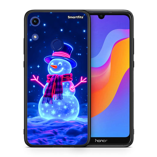 Christmas Neon Snowman - Honor 8A θήκη