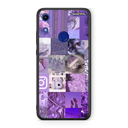 Purple Aesthetic Collage - Honor 8A θήκη