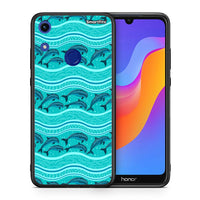 Thumbnail for Swimming Dolphins - Honor 8A θήκη