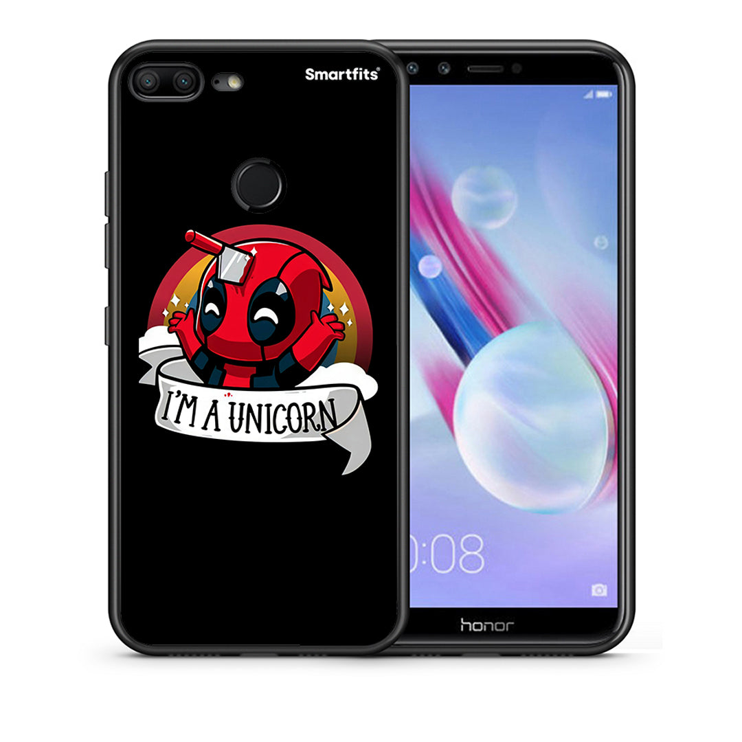 Unicorn Deadpool - Honor 9 Lite θήκη