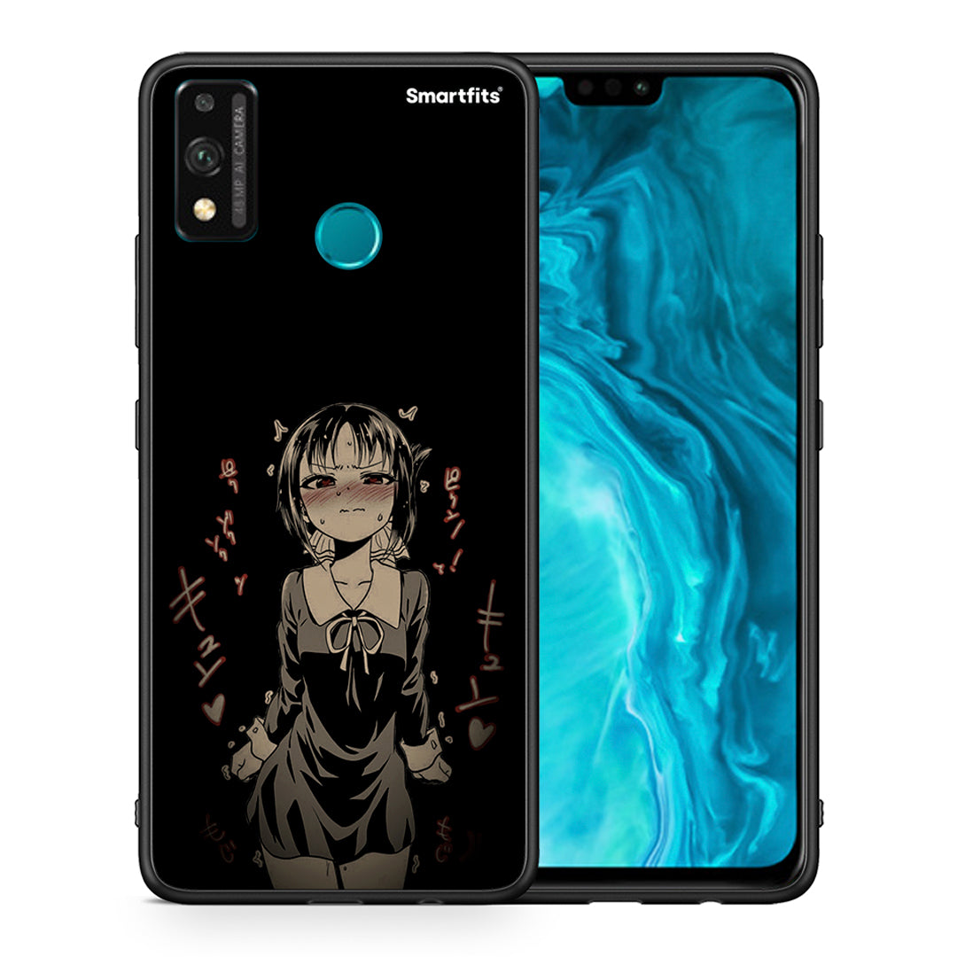 Θήκη Honor 9X Lite Anime Girl από τη Smartfits με σχέδιο στο πίσω μέρος και μαύρο περίβλημα | Honor 9X Lite Anime Girl case with colorful back and black bezels