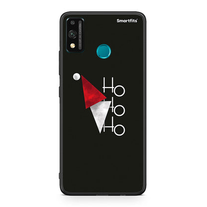 Honor 9X Lite Minimal Christmas θήκη από τη Smartfits με σχέδιο στο πίσω μέρος και μαύρο περίβλημα | Smartphone case with colorful back and black bezels by Smartfits