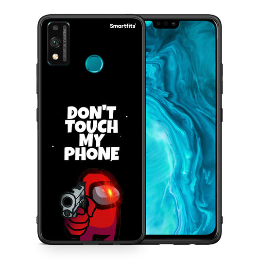 Θήκη Honor 9X Lite My Phone από τη Smartfits με σχέδιο στο πίσω μέρος και μαύρο περίβλημα | Honor 9X Lite My Phone case with colorful back and black bezels
