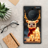 Thumbnail for Θήκη Honor Magic5 Lite 5G / X9a Christmas Cutie από τη Smartfits με σχέδιο στο πίσω μέρος και μαύρο περίβλημα | Honor Magic5 Lite 5G / X9a Christmas Cutie Case with Colorful Back and Black Bezels