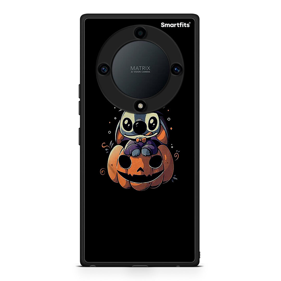 Θήκη Honor Magic5 Lite 5G / X9a Halloween Stitch από τη Smartfits με σχέδιο στο πίσω μέρος και μαύρο περίβλημα | Honor Magic5 Lite 5G / X9a Halloween Stitch Case with Colorful Back and Black Bezels