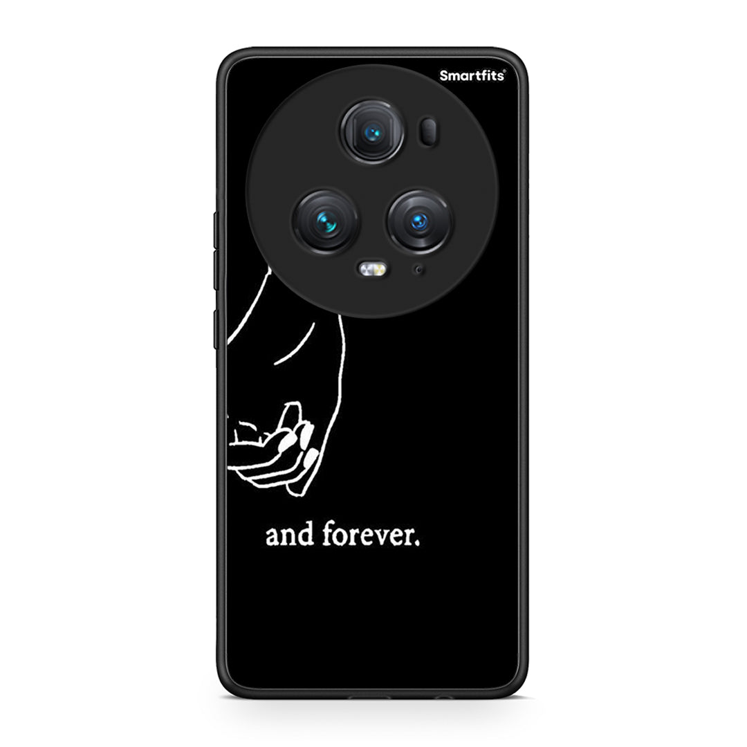 Honor Magic5 Pro Always & Forever 2 Θήκη Αγίου Βαλεντίνου από τη Smartfits με σχέδιο στο πίσω μέρος και μαύρο περίβλημα | Smartphone case with colorful back and black bezels by Smartfits