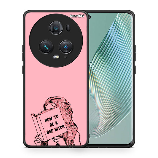 Θήκη Honor Magic5 Pro Bad Bitch από τη Smartfits με σχέδιο στο πίσω μέρος και μαύρο περίβλημα | Honor Magic5 Pro Bad Bitch case with colorful back and black bezels