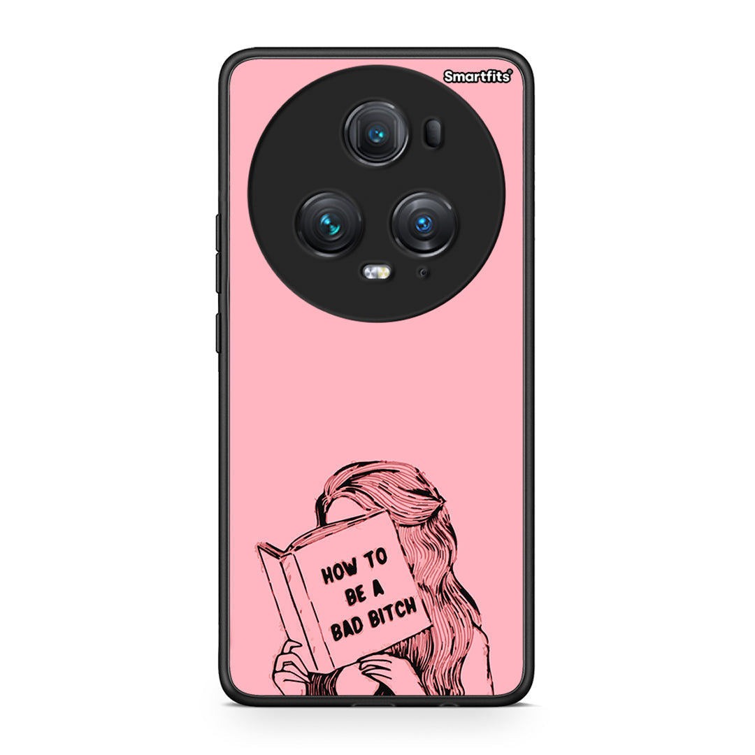 Honor Magic5 Pro Bad Bitch θήκη από τη Smartfits με σχέδιο στο πίσω μέρος και μαύρο περίβλημα | Smartphone case with colorful back and black bezels by Smartfits