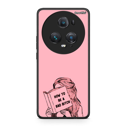 Honor Magic5 Pro Bad Bitch θήκη από τη Smartfits με σχέδιο στο πίσω μέρος και μαύρο περίβλημα | Smartphone case with colorful back and black bezels by Smartfits