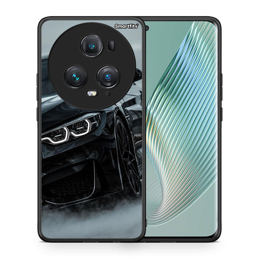 Θήκη Honor Magic5 Pro Black BMW από τη Smartfits με σχέδιο στο πίσω μέρος και μαύρο περίβλημα | Honor Magic5 Pro Black BMW case with colorful back and black bezels