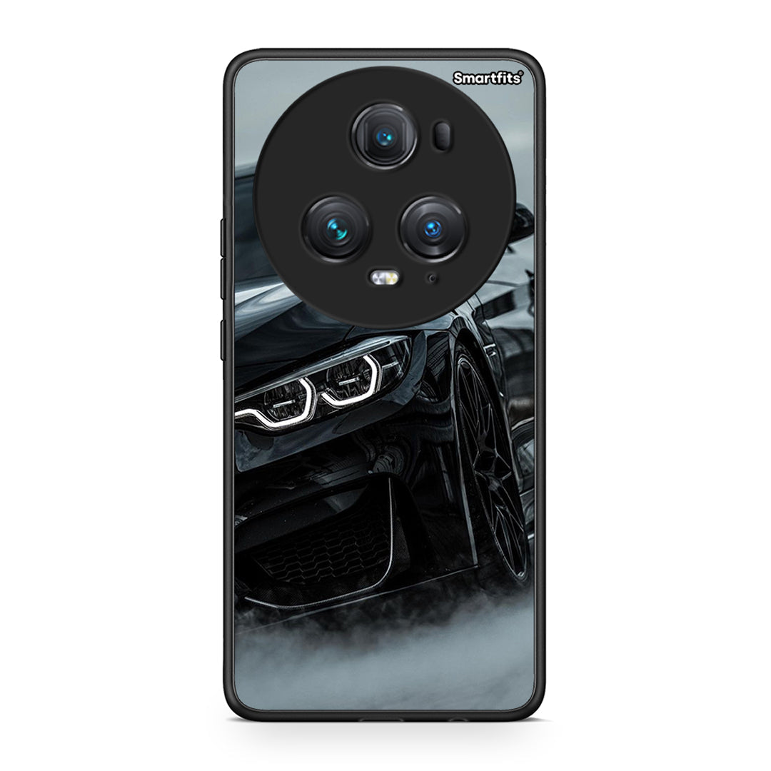 Honor Magic5 Pro Black BMW θήκη από τη Smartfits με σχέδιο στο πίσω μέρος και μαύρο περίβλημα | Smartphone case with colorful back and black bezels by Smartfits