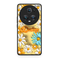 Thumbnail for Honor Magic5 Pro Bubble Daisies θήκη από τη Smartfits με σχέδιο στο πίσω μέρος και μαύρο περίβλημα | Smartphone case with colorful back and black bezels by Smartfits