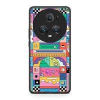 Thumbnail for Honor Magic5 Pro Bubbles Soap θήκη από τη Smartfits με σχέδιο στο πίσω μέρος και μαύρο περίβλημα | Smartphone case with colorful back and black bezels by Smartfits