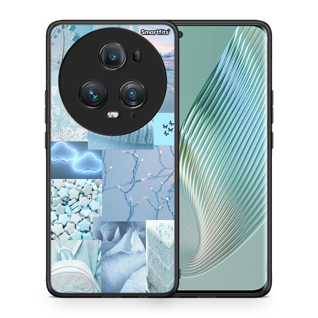 Θήκη Honor Magic5 Pro Ciel Aesthetic Collage από τη Smartfits με σχέδιο στο πίσω μέρος και μαύρο περίβλημα | Honor Magic5 Pro Ciel Aesthetic Collage case with colorful back and black bezels