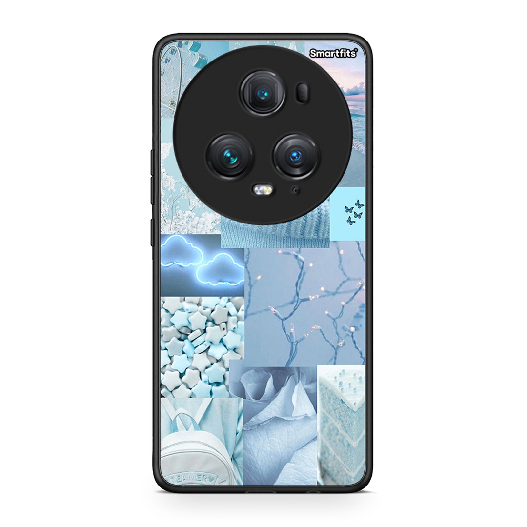 Honor Magic5 Pro Ciel Aesthetic Collage θήκη από τη Smartfits με σχέδιο στο πίσω μέρος και μαύρο περίβλημα | Smartphone case with colorful back and black bezels by Smartfits