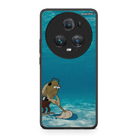Thumbnail for Honor Magic5 Pro Clean The Ocean Θήκη από τη Smartfits με σχέδιο στο πίσω μέρος και μαύρο περίβλημα | Smartphone case with colorful back and black bezels by Smartfits