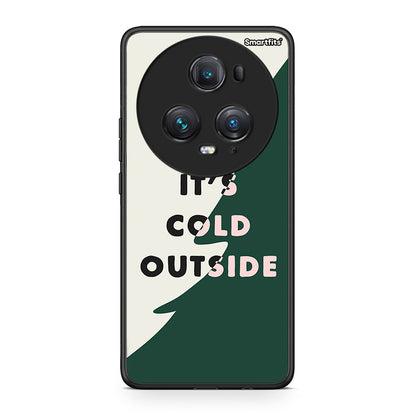 Honor Magic5 Pro Cold Outside θήκη από τη Smartfits με σχέδιο στο πίσω μέρος και μαύρο περίβλημα | Smartphone case with colorful back and black bezels by Smartfits