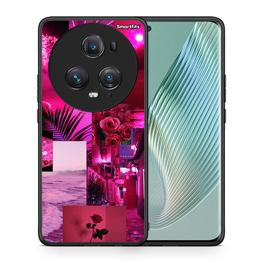 Collage Red Roses - Honor Magic5 Pro θήκη