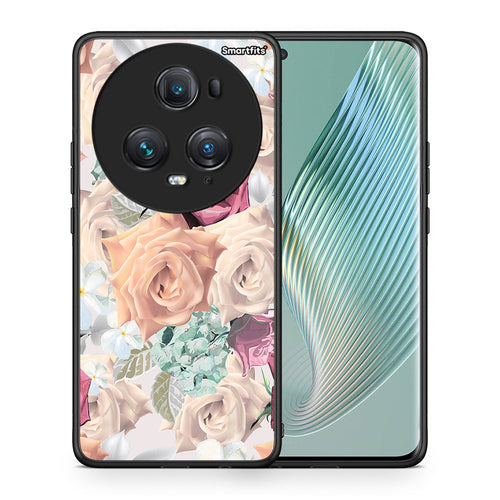 Θήκη Honor Magic5 Pro Bouquet Floral από τη Smartfits με σχέδιο στο πίσω μέρος και μαύρο περίβλημα | Honor Magic5 Pro Bouquet Floral case with colorful back and black bezels