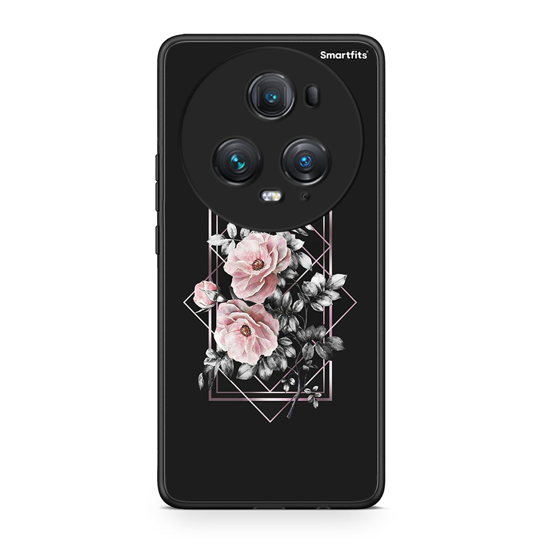 4 - Honor Magic5 Pro Frame Flower case, cover, bumper