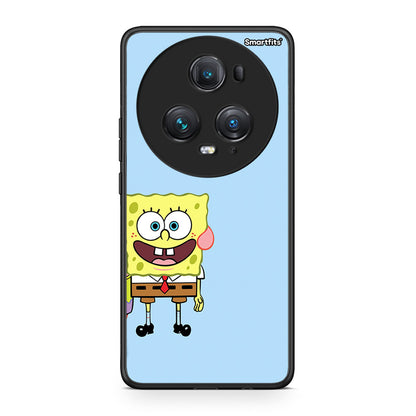 Honor Magic5 Pro Friends Bob θήκη από τη Smartfits με σχέδιο στο πίσω μέρος και μαύρο περίβλημα | Smartphone case with colorful back and black bezels by Smartfits