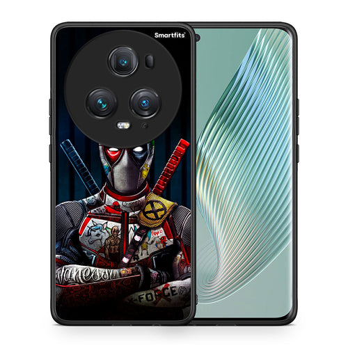 Θήκη Honor Magic5 Pro Funny Guy από τη Smartfits με σχέδιο στο πίσω μέρος και μαύρο περίβλημα | Honor Magic5 Pro Funny Guy case with colorful back and black bezels