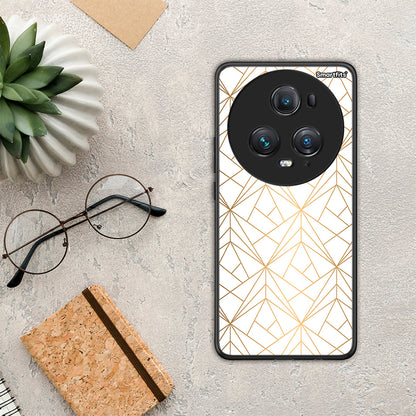 Geometric Luxury White - Honor Magic5 Pro θήκη