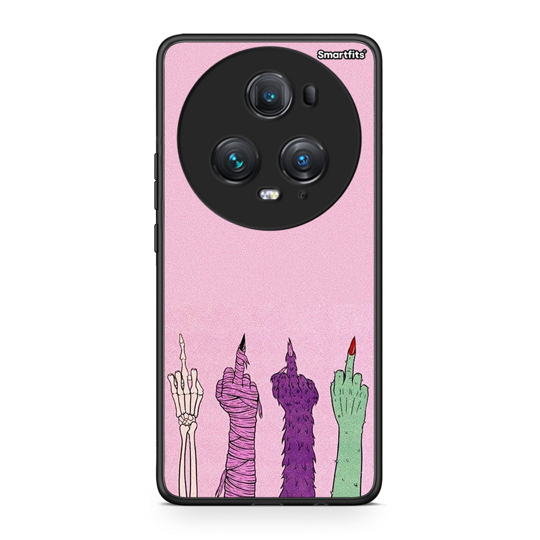 Honor Magic5 Pro Halloween Be A Lady Θήκη από τη Smartfits με σχέδιο στο πίσω μέρος και μαύρο περίβλημα | Smartphone case with colorful back and black bezels by Smartfits