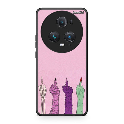 Honor Magic5 Pro Halloween Be A Lady Θήκη από τη Smartfits με σχέδιο στο πίσω μέρος και μαύρο περίβλημα | Smartphone case with colorful back and black bezels by Smartfits