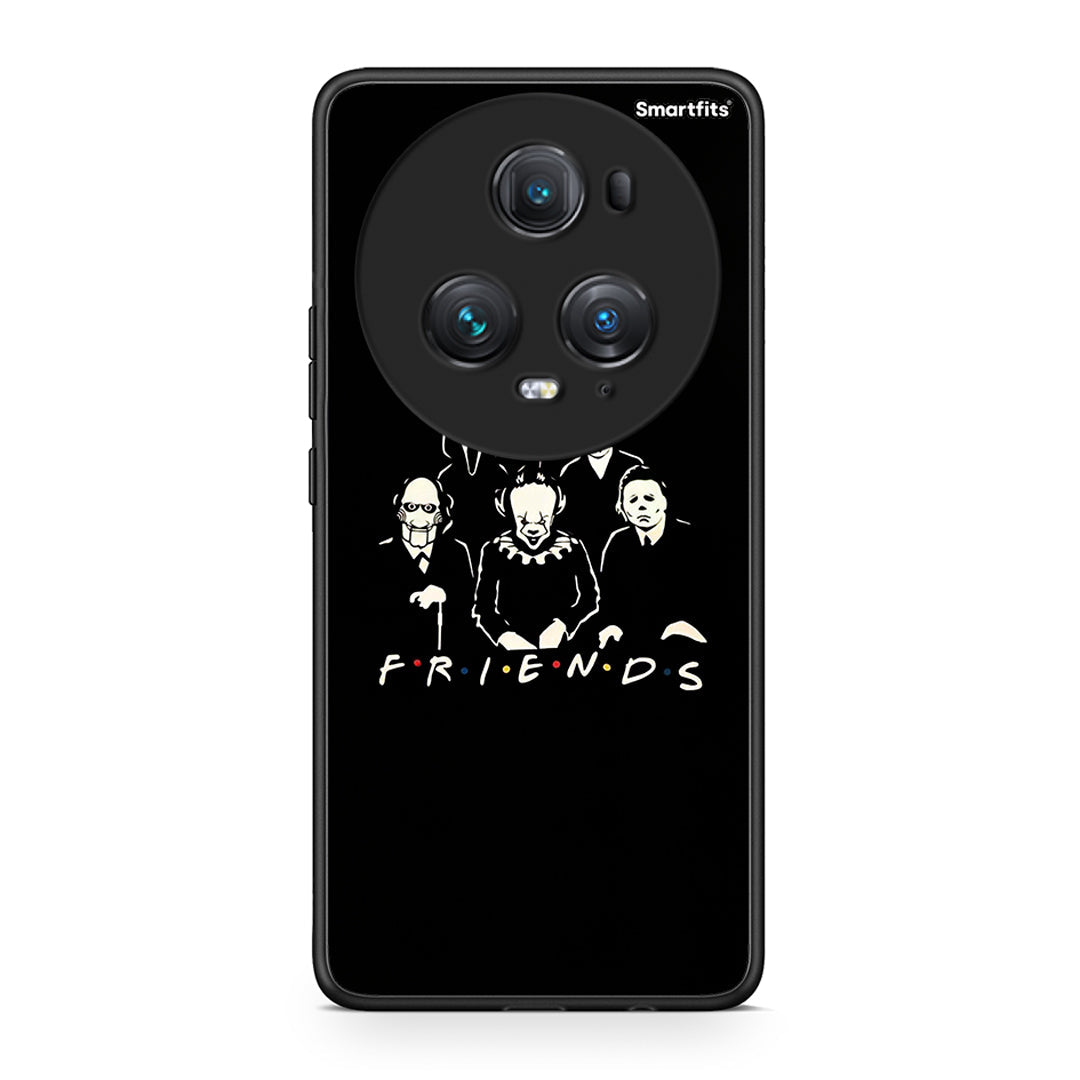 Honor Magic5 Pro Halloween Friends Θήκη από τη Smartfits με σχέδιο στο πίσω μέρος και μαύρο περίβλημα | Smartphone case with colorful back and black bezels by Smartfits