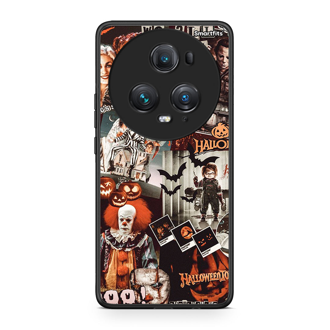 Honor Magic5 Pro Halloween Spooky Season Θήκη από τη Smartfits με σχέδιο στο πίσω μέρος και μαύρο περίβλημα | Smartphone case with colorful back and black bezels by Smartfits