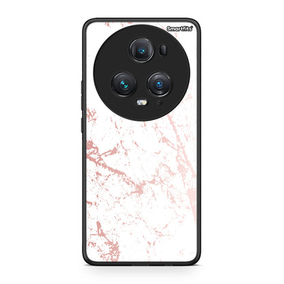 116 - Honor Magic5 Pro Pink Splash Marble case, cover, bumper