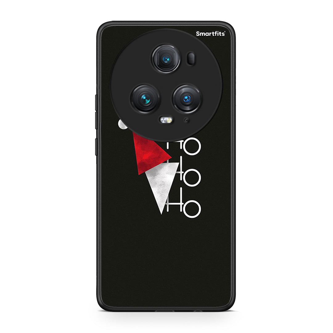 Honor Magic5 Pro Minimal Christmas θήκη από τη Smartfits με σχέδιο στο πίσω μέρος και μαύρο περίβλημα | Smartphone case with colorful back and black bezels by Smartfits