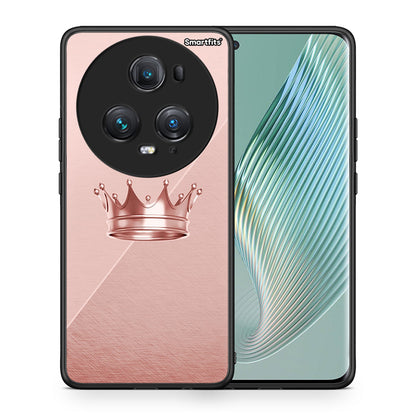 Θήκη Honor Magic5 Pro Crown Minimal από τη Smartfits με σχέδιο στο πίσω μέρος και μαύρο περίβλημα | Honor Magic5 Pro Crown Minimal case with colorful back and black bezels