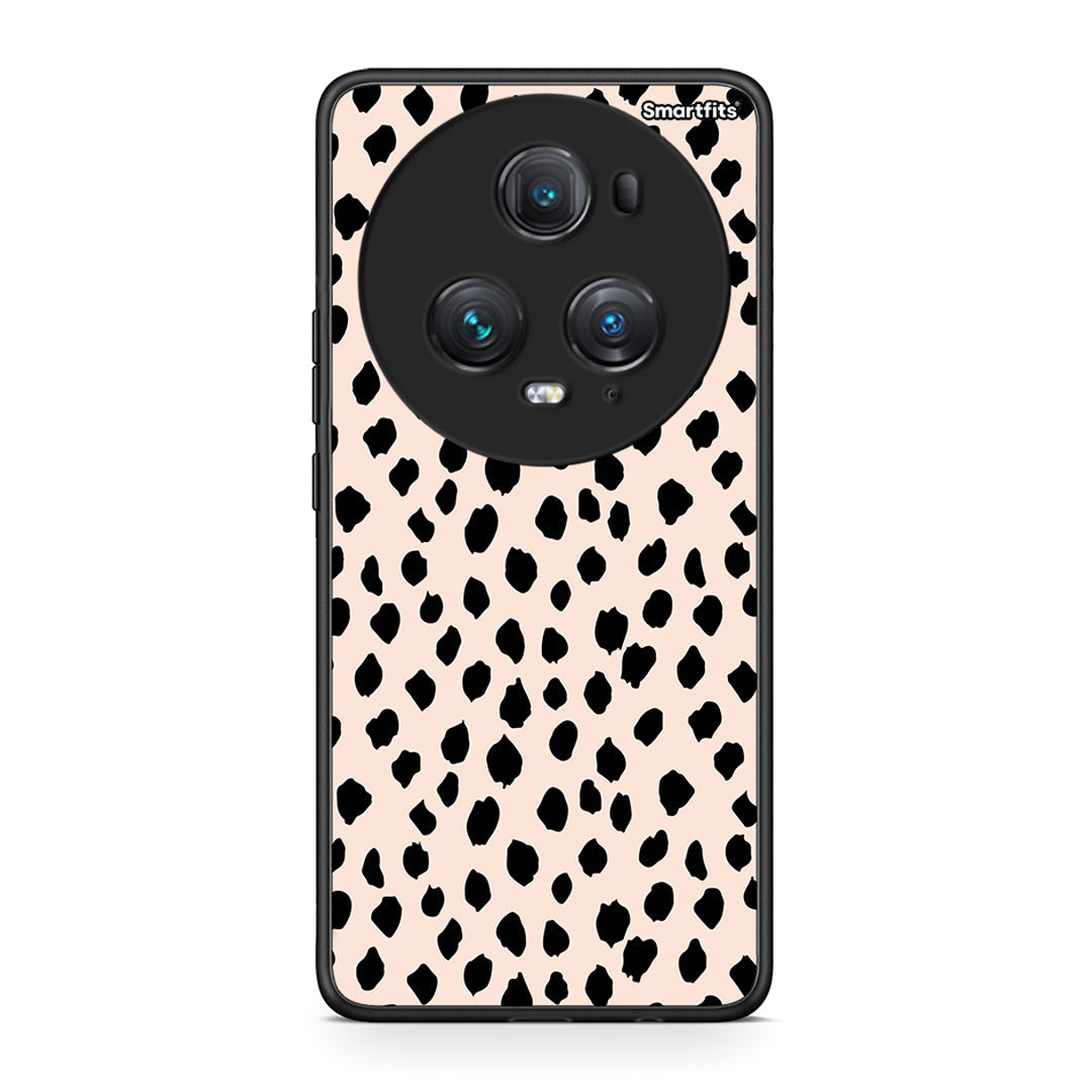 Honor Magic5 Pro New Polka Dots θήκη από τη Smartfits με σχέδιο στο πίσω μέρος και μαύρο περίβλημα | Smartphone case with colorful back and black bezels by Smartfits