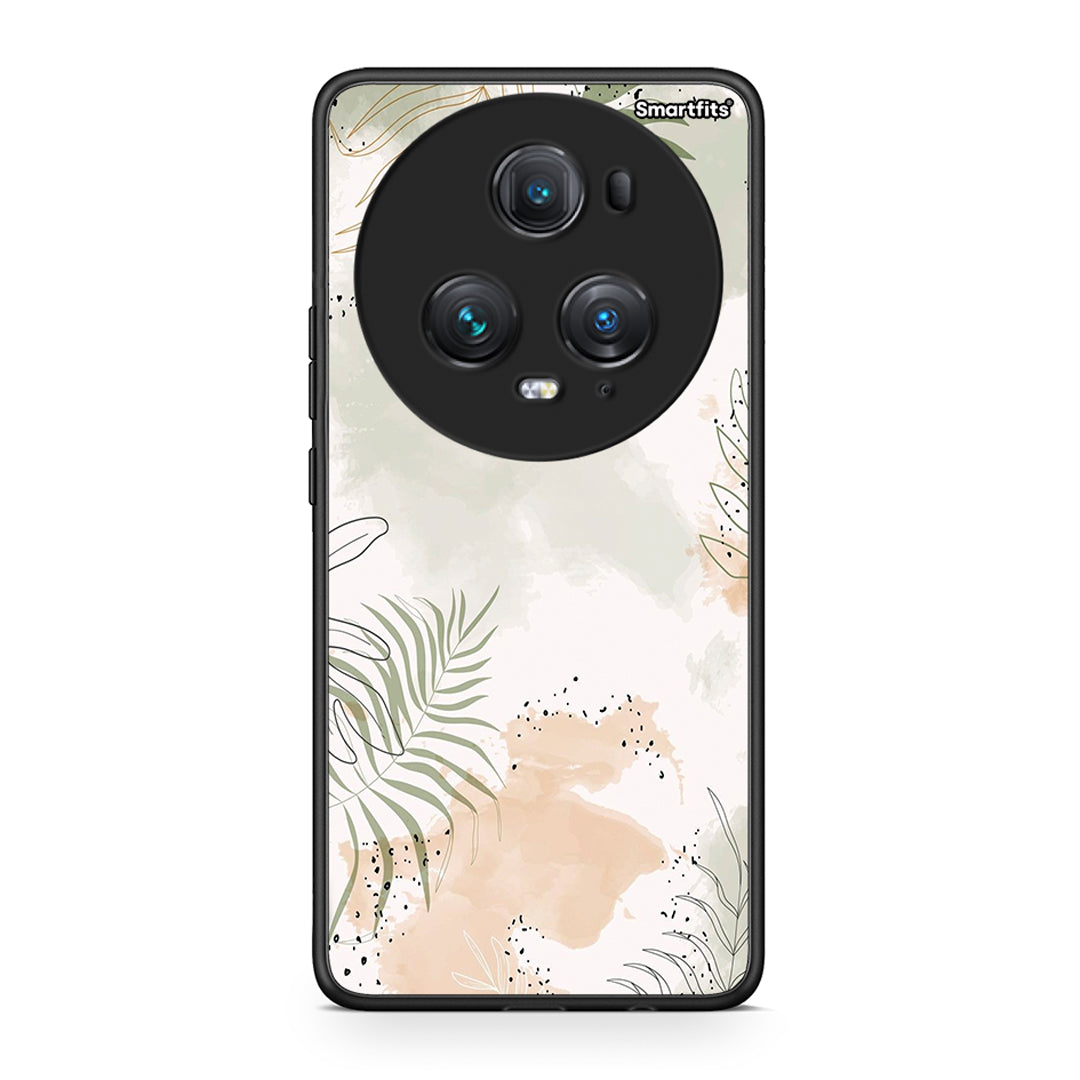 Honor Magic5 Pro Nude Plants Θήκη από τη Smartfits με σχέδιο στο πίσω μέρος και μαύρο περίβλημα | Smartphone case with colorful back and black bezels by Smartfits