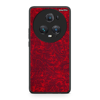 Honor Magic5 Pro Paisley Cashmere θήκη από τη Smartfits με σχέδιο στο πίσω μέρος και μαύρο περίβλημα | Smartphone case with colorful back and black bezels by Smartfits