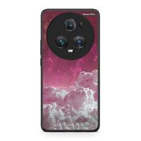 Thumbnail for Honor Magic5 Pro Pink Moon Θήκη από τη Smartfits με σχέδιο στο πίσω μέρος και μαύρο περίβλημα | Smartphone case with colorful back and black bezels by Smartfits